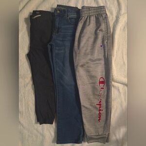 Trio Toddler Pant Pack - Joggers, Jeans